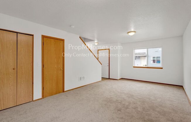 Updated Two Bedroom, Two and Half Bath Townhome! New Carpet!