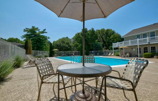 Swimming pool at Apartments in Valley Park MO