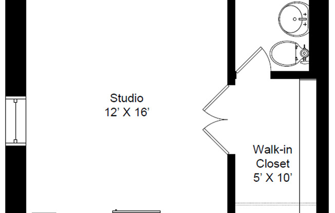 Studio, 1 bath, 320 sqft, $1,425, Unit 225-315