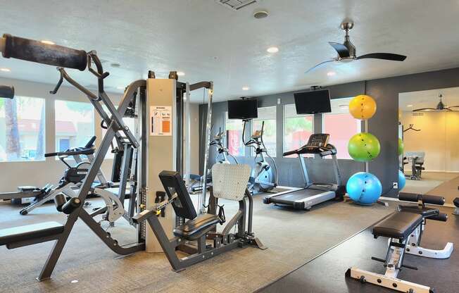 Fitness Center at Ovation at Tempe Apartments in Tempe Arizona