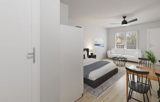 Studio, 1 bath, 300 sqft, $1,460, Unit 83