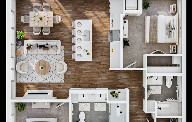 2 beds, 2 baths, 1,311 sqft, $3,095, Unit 139