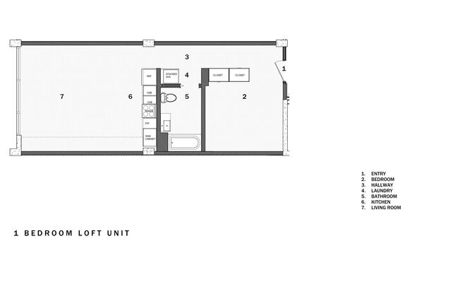 1 bed, 1 bath, 625 sqft, $2,550, Unit Unit 401
