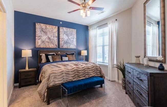 Comfortable Bedroom at Watermark on Twenty Mile, Colorado, 80134