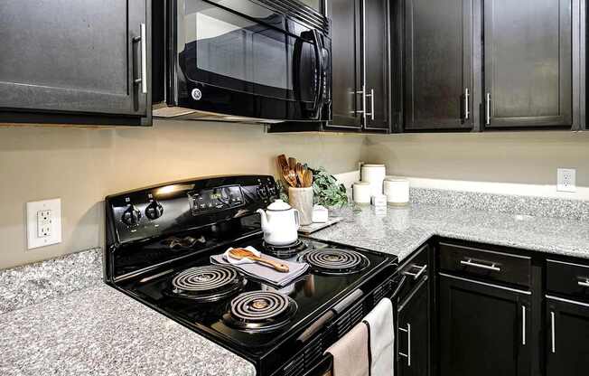 Kitchen at Aventine Wilderness Hills in Lincoln, NE