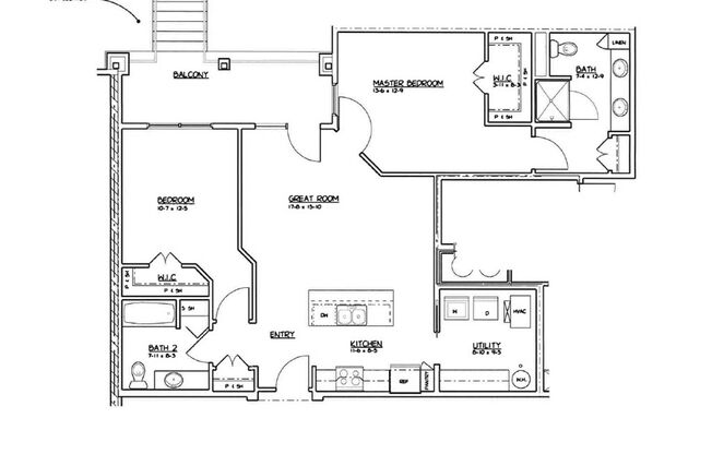 2 beds, 2 baths, 1,177 sqft, $1,704, Unit 2800-128
