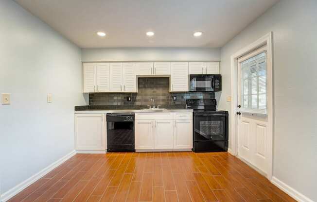 Kitchen at The Flats at Seminole Heights at 4111 N Poplar Ave in Tampa, FL