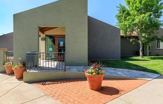 a large brick building