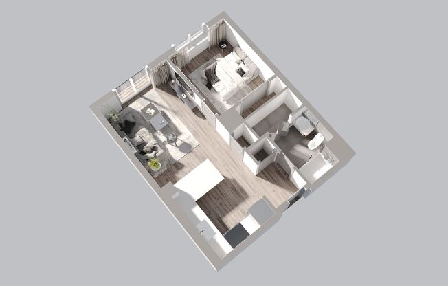 1 bed, 1 bath, 636 sqft, $2,685, Unit 605