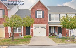 Amazing 3 BR townhome in Murfreesboro w/garage! Close to 840!