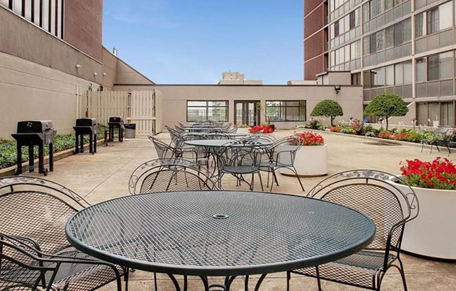 4th Floor Grilling Area and Patio, at Reserve Square, Cleveland, 44114
