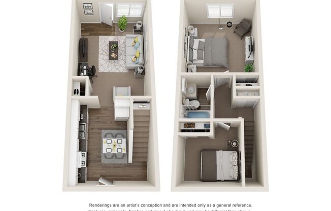 2 beds, 1 bath, 1,336 sqft, $1,195, Unit 411.5-3