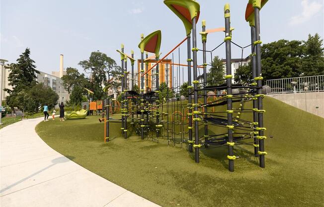 a childrens playground is shown in a file photo.