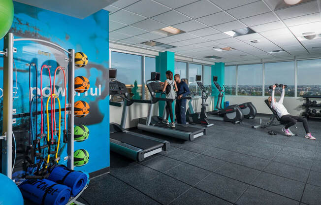 Two Level Fitness Center at Verde Pointe, Arlington