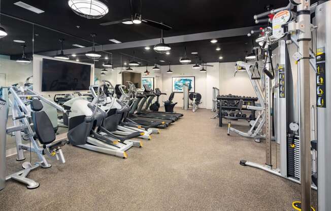 Adrenaline Cardio and Strength Studio at Abberly Solaire Apartment Homes, Garner, 27529