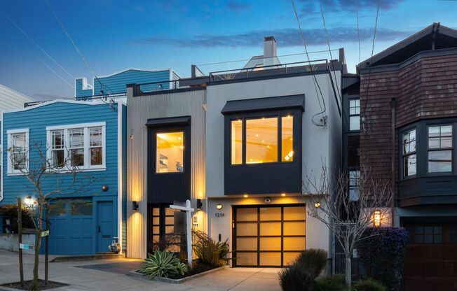 Noe Valley 4 bed / 4 bath Designer Home w/Panoramic Views– a MUST SEE! PROGRESSIVE