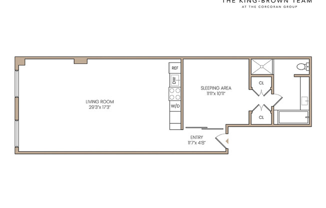 1 bed, 1 bath, 926 sqft, $5,500, Unit 2307