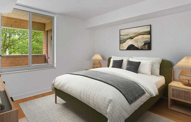 Bedroom with Hard Surface Flooring
