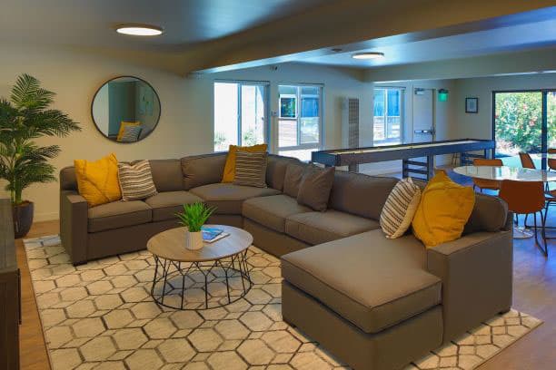 Clubhouse seating  l Fremont Ca Apartments for rent