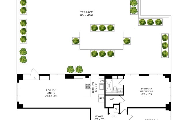 2 beds, 2 baths, $30,000, Unit PH22D