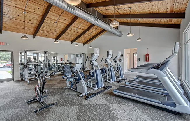 apartment fitness center Greenville, NC