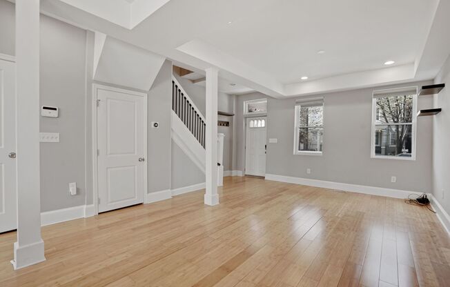 Recently Renovated Row House - H St Corridor. 3 Bedroom + Office! Parking Included!