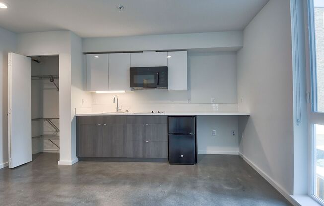 Studio, 1 bath, 317 sqft, $1,195, Unit 002