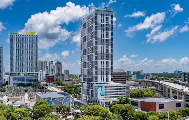 Rising above the Miami skyline, Modera Riverside offers a striking presence in the heart of downtown.