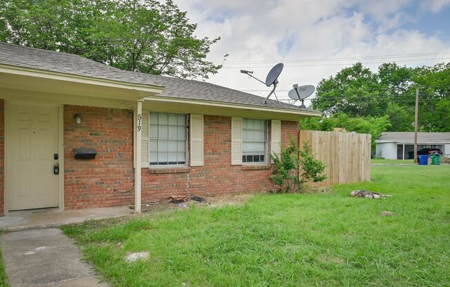 Affordable Waxahachie 2 bedroom Duplex