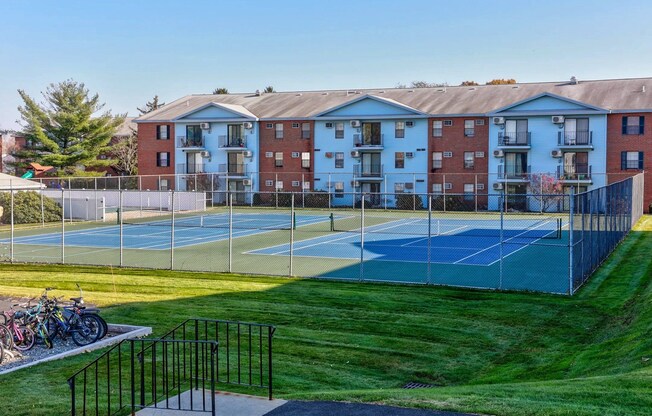 Tennis Courts | Princeton Place Apartments in Worcester