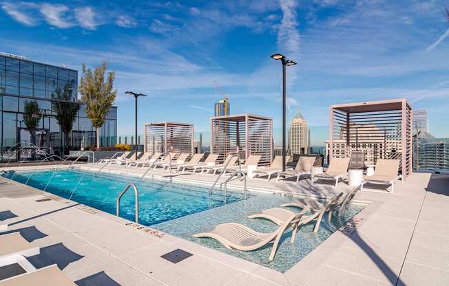 Resort Style Outdoor Pool at 903 Peachtree Apartments in Atlanta, GA 30309