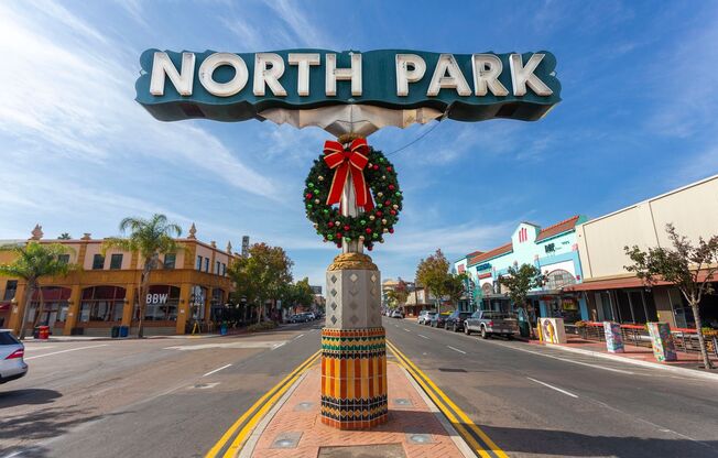 *OPEN HOUSE: 5/10 12:30-1:30PM* North Park 1BR with Air Conditioning!