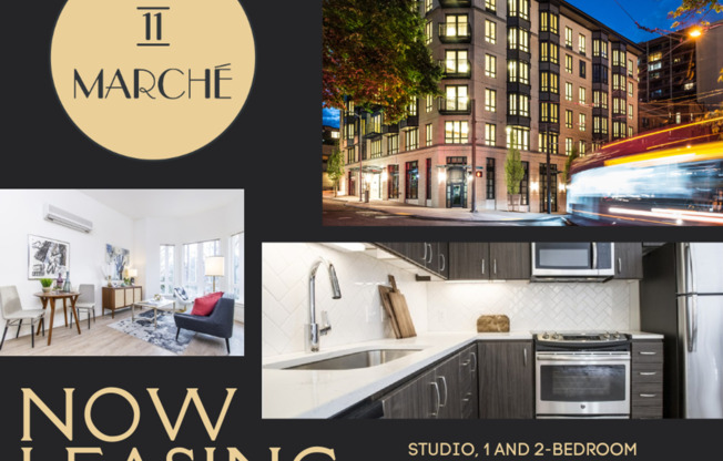 Studio, 1 bath, 444 sqft, $1,215, Unit 611