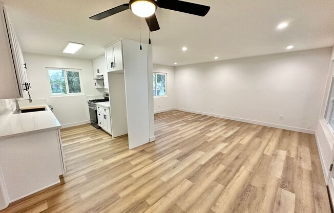 BEAUTIFULLY REMODELED 3B/R, 2BA HOUSE WITH LARGE TURFED BACKYARD