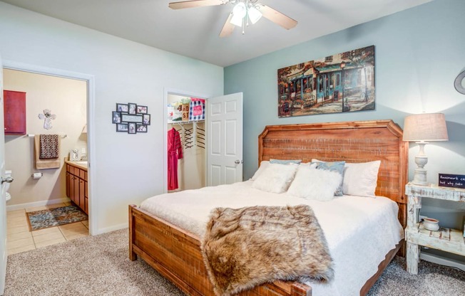 Gorgeous Bedroom at Park Hudson Place Apartments, Texas, 77802