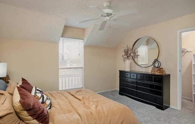 Bedroom With Closet at Pointe Royal, Overland Park, KS