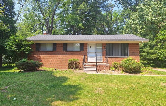 3 bedroom home in Southfield with sprawling yard.  A must see!!