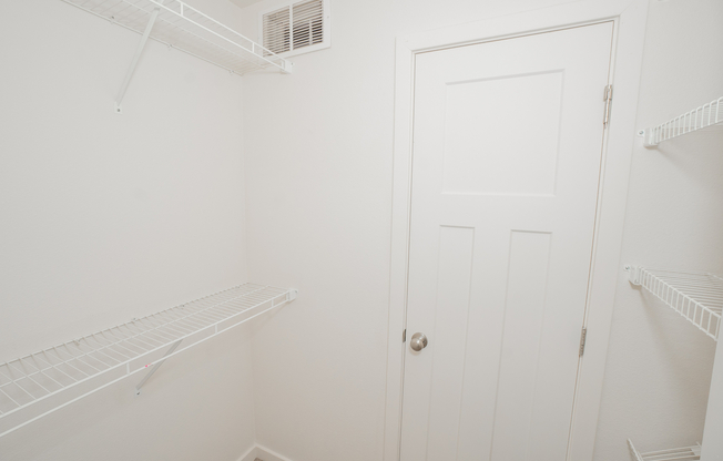 Bedroom and Bathroom Connected Closet
