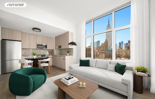 1 bed, 1 bath, $7,100, Unit 17B