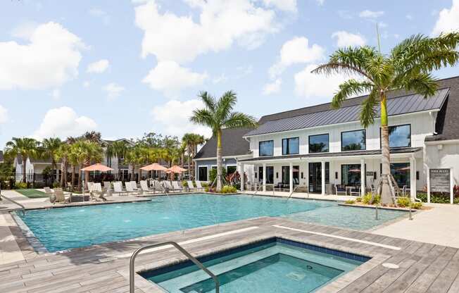 the swimming pool at The Sophia, Venice, FL, 34275