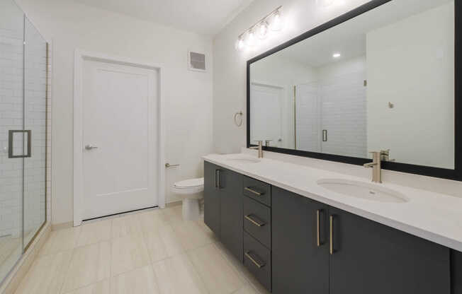 Bathroom with Double Vanity