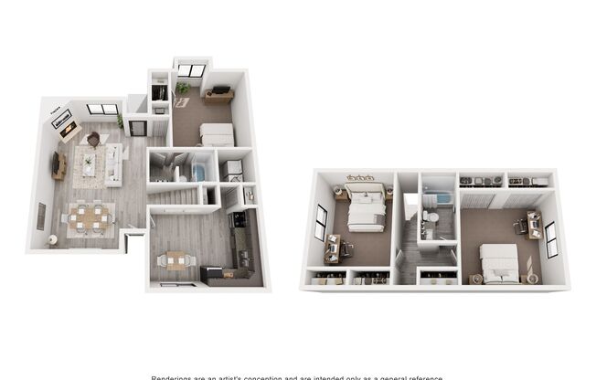 3 beds, 2 baths, 1,490 sqft, $1,850, Unit 11313 HHC