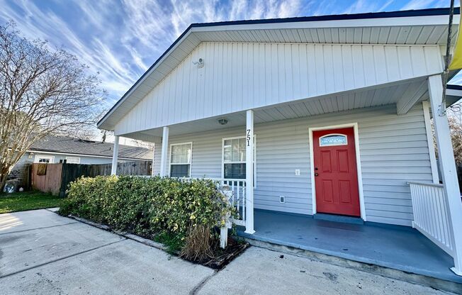 Charming and fully-fenced St. Augustine home available now!