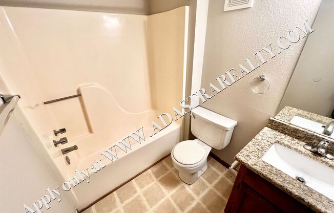 2 beds, 2.5 baths, $1,295