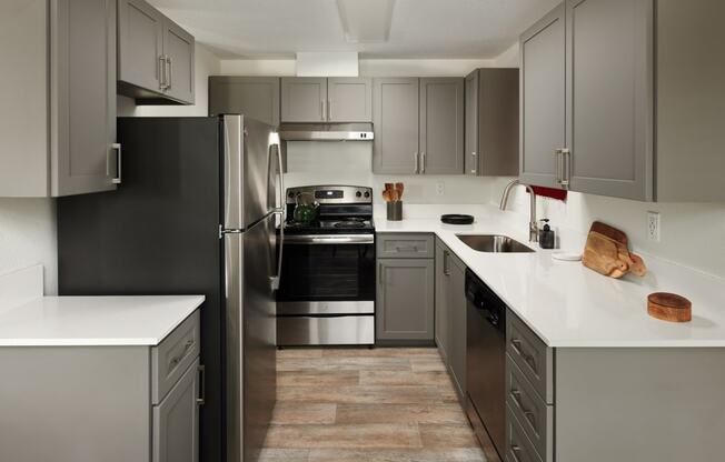 kitchen at Cedar House, Vancouver