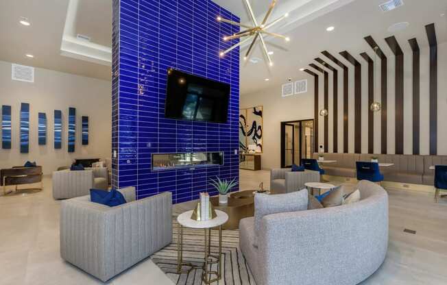 Living room at Level 25 at Sunset by Picerne, Las Vegas, NV