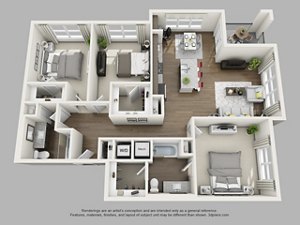 3 beds, 2 baths, 1,420 sqft, $2,148