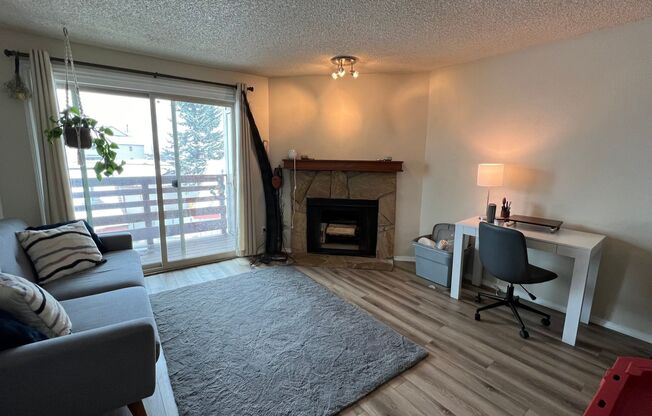 Independence Park 1 Bed Condo w/Garage, W/D, Fireplace - Avail. May 1st!