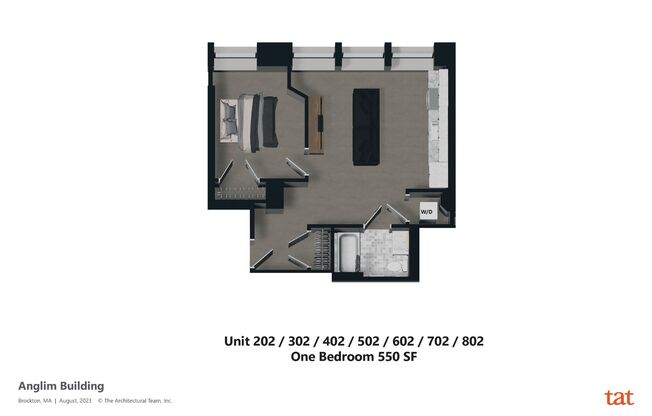 1 bed, 1 bath, 746 sqft, $2,200, Unit Unit #207