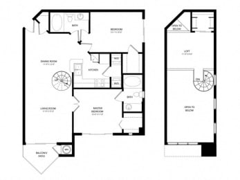2 beds, 2 baths, 1,150 sqft, $1,765